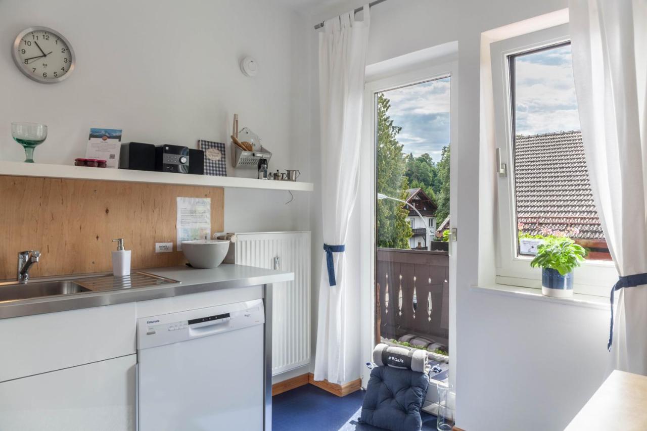 Fewo Im Blauen Haus Dg Garmisch-Partenkirchen Exterior foto