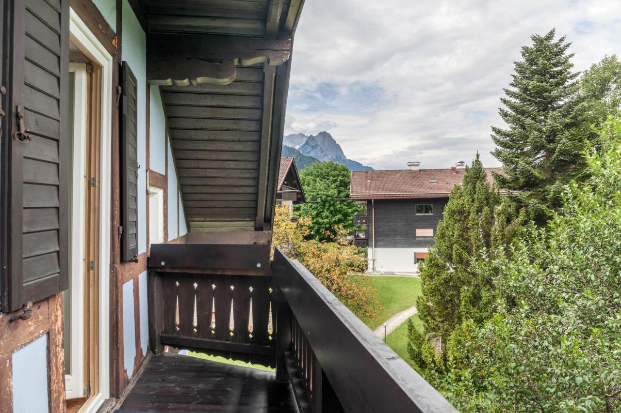 Fewo Im Blauen Haus Dg Garmisch-Partenkirchen Exterior foto